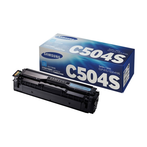 Toner Samsung CLT-C504S Cyan Original Toner Samsung CLT-C504S Cyan Original