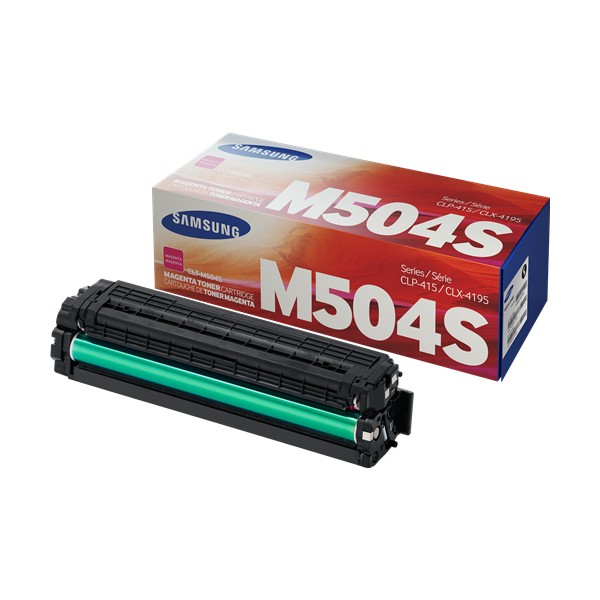Toner Samsung CLT-M504S Magenta Original Toner Samsung CLT-M504S Magenta Original