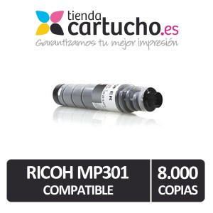 Toner Ricoh MP301 Compatible PARA LA IMPRESORA Cartouches Ricoh Aficio MP301SPF