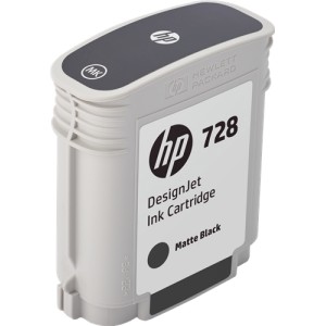 HP 728 Negro Mate Original PARA LA IMPRESORA Cartouches d'encre HP Designjet T830