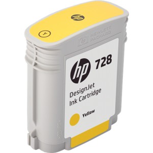 HP 728 Amarillo Original PARA LA IMPRESORA Cartouches d'encre HP Designjet T830