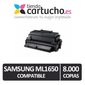 TONER SAMSUNG ML1650 COMPATIBLE SUSTITUYE AL TONER ORIGINAL  PARA LA IMPRESORA Toner Samsung ML-1650