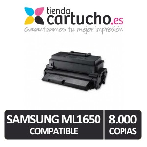 TONER SAMSUNG ML1650 COMPATIBLE SUSTITUYE AL TONER ORIGINAL  PARA LA IMPRESORA Toner Samsung ML-1653S