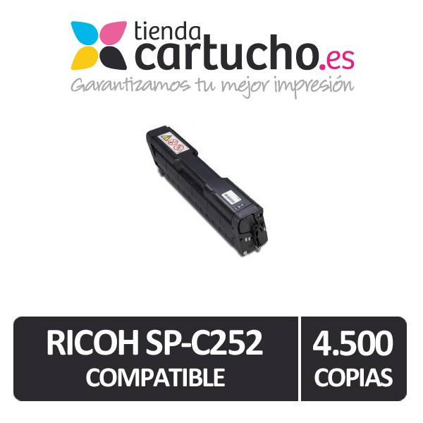 Toner Ricoh SPC252 Noir Compatible Toner Ricoh SPC252 Noir Compatible