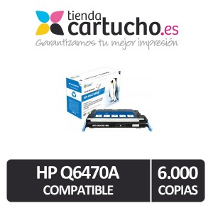 Toner HP Q6470A Negro Compatible Premium G&G PARA LA IMPRESORA Toner HP Color LaserJet 3800DN