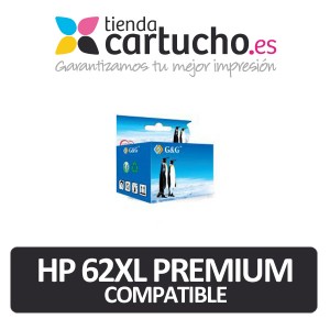 HP 62XL Negro Compatible Premium PERTENENCIENTE A LA REFERENCIA Cartouches d'encre HP 62 / 62XL