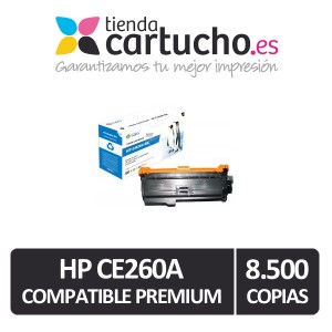 Toner HP CE260A Negro Compatible Premium PARA LA IMPRESORA Toner HP Color Laserjet CM4540F