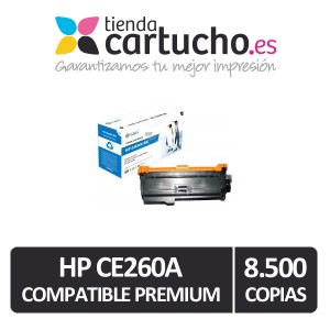 Toner HP CE260A Negro Compatible Premium PARA LA IMPRESORA Toner HP Color Laserjet CM4540
