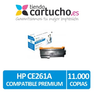 Toner HP CE261A Cyan Compatible Premium PARA LA IMPRESORA Toner HP Color Laserjet CP4525 XH