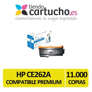 Toner HP CE262A Amarillo Compatible Premium PARA LA IMPRESORA Toner HP Color Laserjet CP4520 N