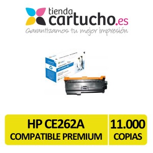 Toner HP CE262A Amarillo Compatible Premium PARA LA IMPRESORA Toner HP Color Laserjet CM4540F