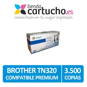 Toner Brother TN320 / TN325 Cyan Compatible Premium PARA LA IMPRESORA Toner imprimante Brother DCP-9270CDN