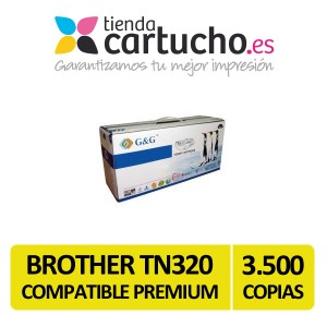 Toner Brother TN320 / TN325 Amarillo Compatible Premium PERTENENCIENTE A LA REFERENCIA Toner Brother TN-325