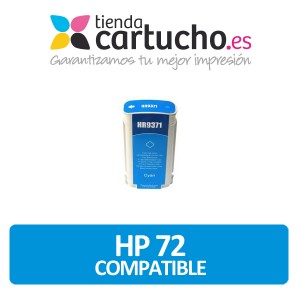 HP 72 Cyan Compatible PARA LA IMPRESORA Cartouches d'encre HP Designjet T1100