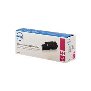 Toner Negro Dell 1250c - 1350cnw - 1355n - 1355cnw de alta capacidad (2000 pag) PERTENENCIENTE A LA REFERENCIA Cartouches DELL 1250/1350/1355