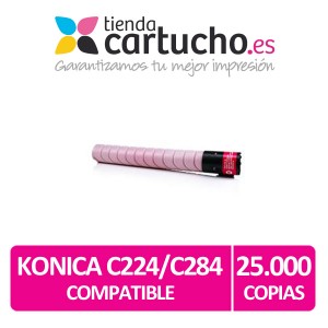 Toner Konica Minolta C224 / C284 / C364 Compatible Magenta PERTENENCIENTE A LA REFERENCIA Cartouches Konica Minolta C224 / C284