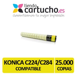 Toner Konica Minolta C224 / C284 / C364 Compatible Amarillo PERTENENCIENTE A LA REFERENCIA Cartouches Konica Minolta C224 / C284
