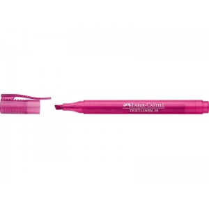FABER CASTELL Marcador fluorescente TEXTLINER 38.Cuerpo translúcido. Naranja fluorescente