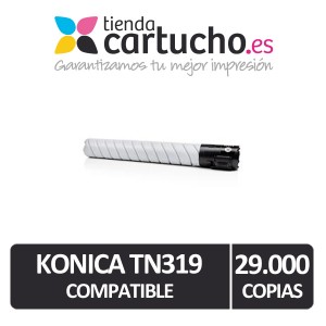 Toner compatible Konica Minolta TN319 Negro PERTENENCIENTE A LA REFERENCIA Cartouches Konica Minolta TN319