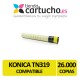 Toner compatible Konica Minolta TN319 Negro