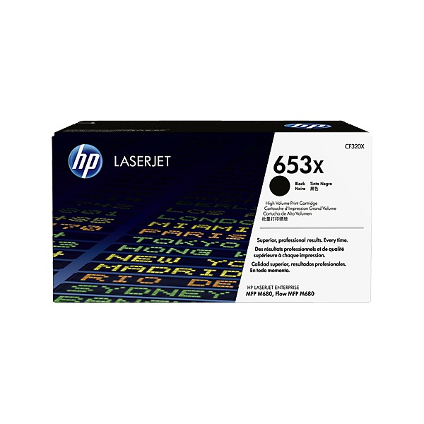 Toner HP CF320X Original Noir (653X) Toner HP CF320X Original Noir (653X)