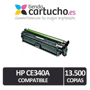 Toner HP CE340 Negro Compatible PARA LA IMPRESORA Toner HP LaserJet Enterprise 700 Color MFP M775