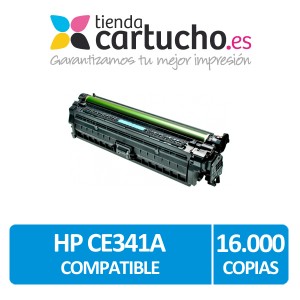 Toner HP CE341 Cyan Compatible PARA LA IMPRESORA Toner HP LaserJet Enterprise 700 Color MFP M775
