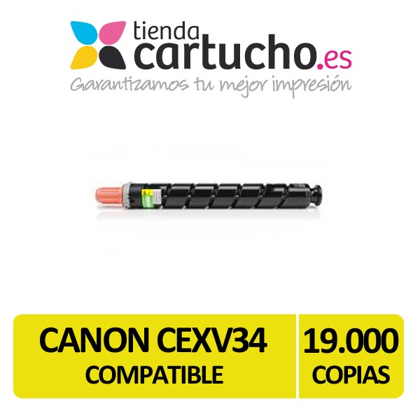 Toner Canon CEXV34 Jaune Compatible Toner Canon CEXV34 Jaune Compatible