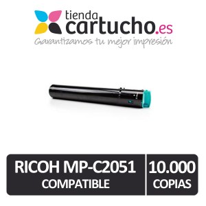 Toner Ricoh MP-C2051 Negro Compatible PARA LA IMPRESORA Cartouches Ricoh Aficio MPC2051