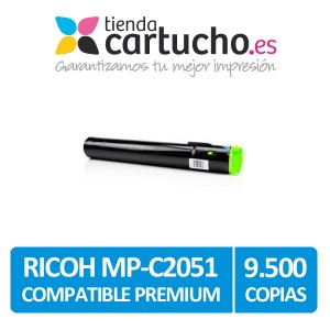 Toner Ricoh MP-C2051 Cyan Compatible PARA LA IMPRESORA Cartouches Ricoh Aficio MPC2051