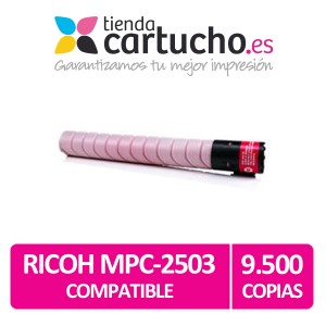 Toner Ricoh MP-C2503 Compatible Magenta PARA LA IMPRESORA Cartouches Ricoh Aficio MPC2503 SP