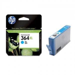 HP 364XL CYAN CARTUCHO ORIGINAL PARA LA IMPRESORA Cartouches d'encre HP OfficeJet 4622 e-All-in-One