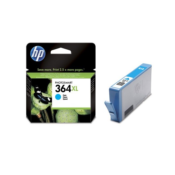 HP 364XL CYAN ENCRE ORIGINAL HP 364XL CYAN ENCRE ORIGINAL