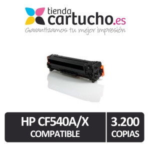 Toner HP CF540A/X Compatible Negro PARA LA IMPRESORA Toner HP Color LaserJet Pro MFP M281FDW - FDN