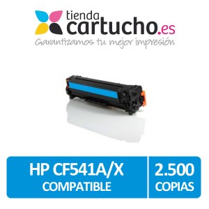 Toner HP CF541A/X Compatible Cyan PARA LA IMPRESORA Toner HP Color LaserJet Pro MFP M281FDW - FDN