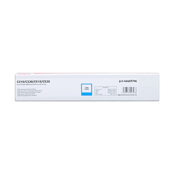 Toner OKI C310 Cyan Original Toner OKI C310 Cyan Original