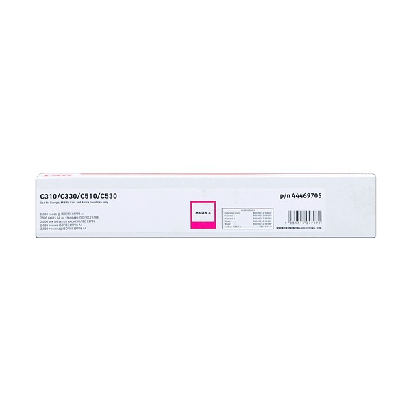 Toner OKI C310 Magenta Original Toner OKI C310 Magenta Original