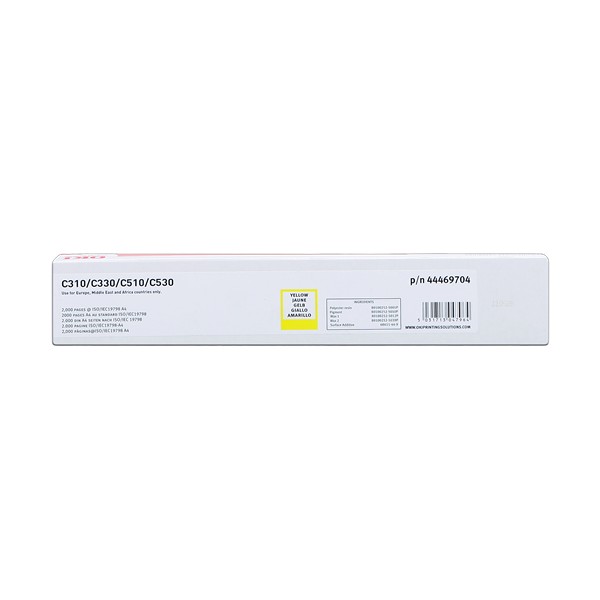 Toner OKI C310 Jaune Original Toner OKI C310 Jaune Original