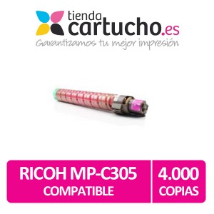 Toner compatible Ricoh MP-C305 Magenta PERTENENCIENTE A LA REFERENCIA Cartouches Ricoh MPC305