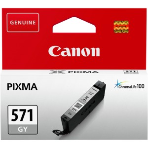 Canon Original Cli-571 Gris PARA LA IMPRESORA Cartouches d'encre Canon Pixma MG6851