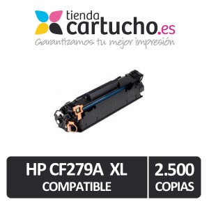 Toner HP CF279A XL Compatible (2.500 copias) PARA LA IMPRESORA Hp LaserJet Pro M12w