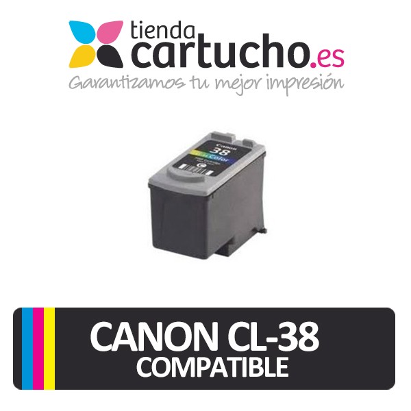 CARTOUCHE COMPATIBLE CANON CL-38 TRICOLORE CARTOUCHE COMPATIBLE CANON CL-38 TRICOLORE