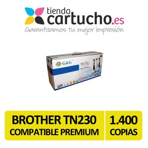 Toner Brother TN230 Compatible Premium Amarillo PARA LA IMPRESORA Toner imprimante Brother DCP-9010