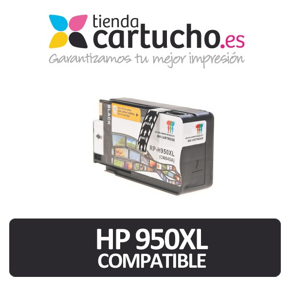 Cartouche HP 950XL NOIR REMANUFACTURÉ PREMIUM compatible avec HP Officejet Pro 8100 / 8600 Cartouche HP 950XL NOIR REMANUFACTURÉ PREMIUM compatible avec HP Officejet Pro 8100 / 8600