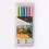 TOMBOW Estuche 6 rotuladores Dual Brush doble punta pincel. Colores pastel.