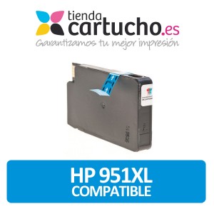 Cartucho HP 951XL CYAN REMANUFACTURADO PREMIUM compatible con HP Officejet Pro 8100 / 8600  PARA LA IMPRESORA HP OfficeJet Pro 8625