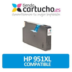 Cartucho HP 951XL CYAN REMANUFACTURADO PREMIUM compatible con HP Officejet Pro 8100 / 8600  PARA LA IMPRESORA HP Officejet Pro 8600 Plus All-in-one