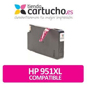 Cartucho HP 951XL MAGENTA REMANUFACTURADO PREMIUM compatible con HP Officejet Pro 8100 / 8600  PARA LA IMPRESORA HP Officejet Pro 8600 Plus All-in-one
