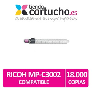 Toner Ricoh MP-C3002 Magenta Compatible PARA LA IMPRESORA Cartouches Ricoh Aficio MPC3002