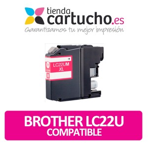 Cartucho de tinta Brother LC22U Magenta XL compatible (LC-22UM) PARA LA IMPRESORA Cartouches d'encre Brother DCP-J785DW